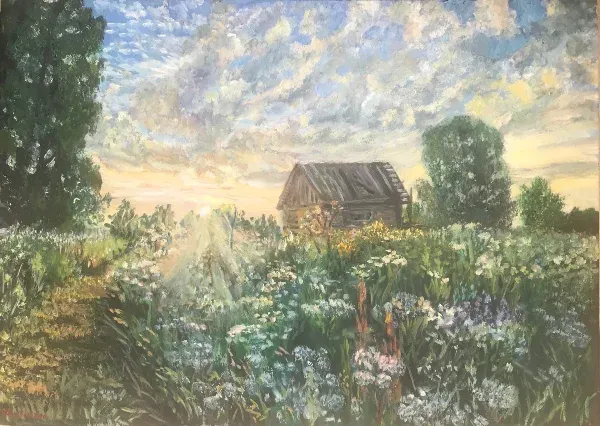 House in the fields
